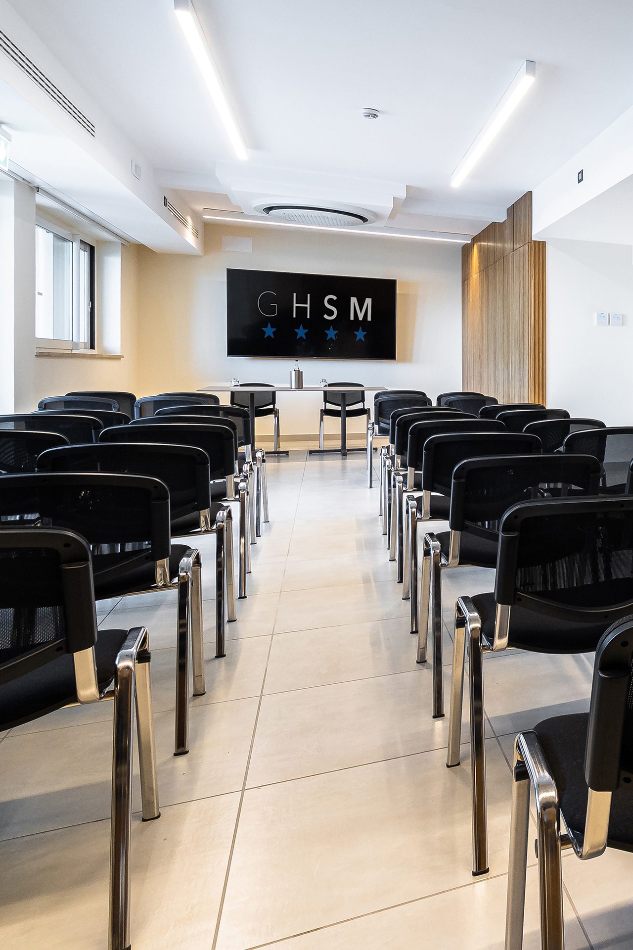 Immagine della Sala Partenope, una delle sale meeting del Grand Hotel Santa Maria di Santa Maria di Castellabate, Cilento